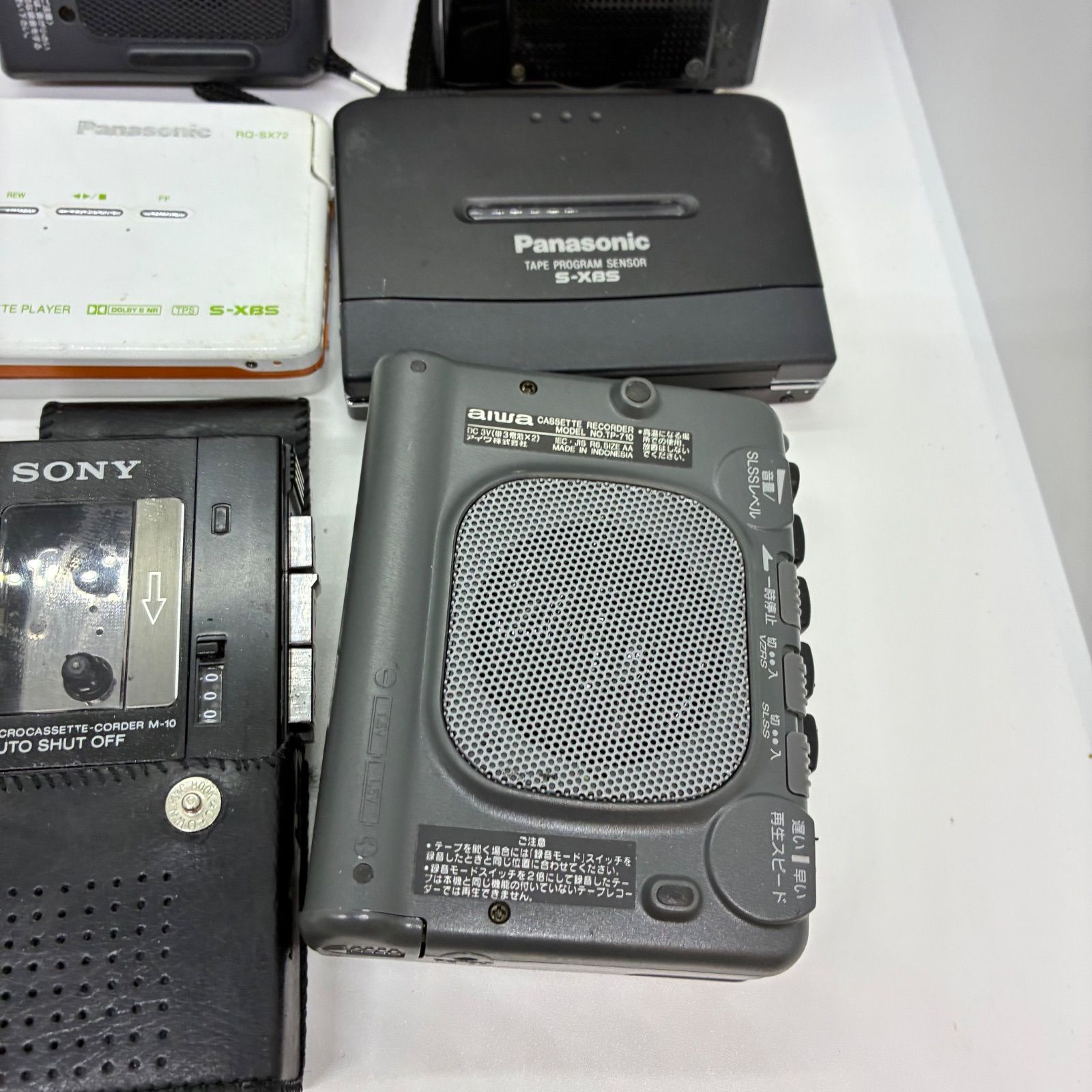 ジャンク品】カセットプレーヤーまとめ売り 7台+α - メルカリ