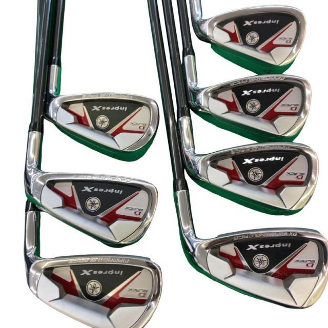 【中古】 ヤマハ inpres X D BLACK(2010) 8S アイアンセット IR TBX-510i (フレックスR) メンズ 男性用 右利き 右用 Cランク ゴルフクラブ