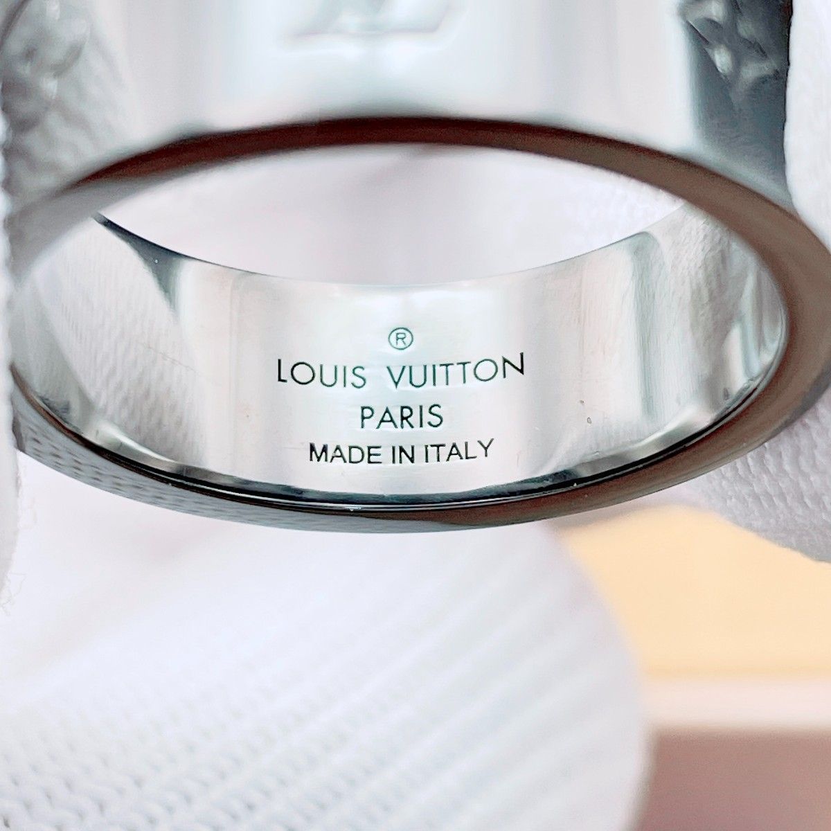 ◇ルイヴィトン◇新品仕上済 LOUIS VUITTON M00514 リング LV ◇ルイヴィトン◇新品仕上済 LOUIS VUITTON M00514 リング LV