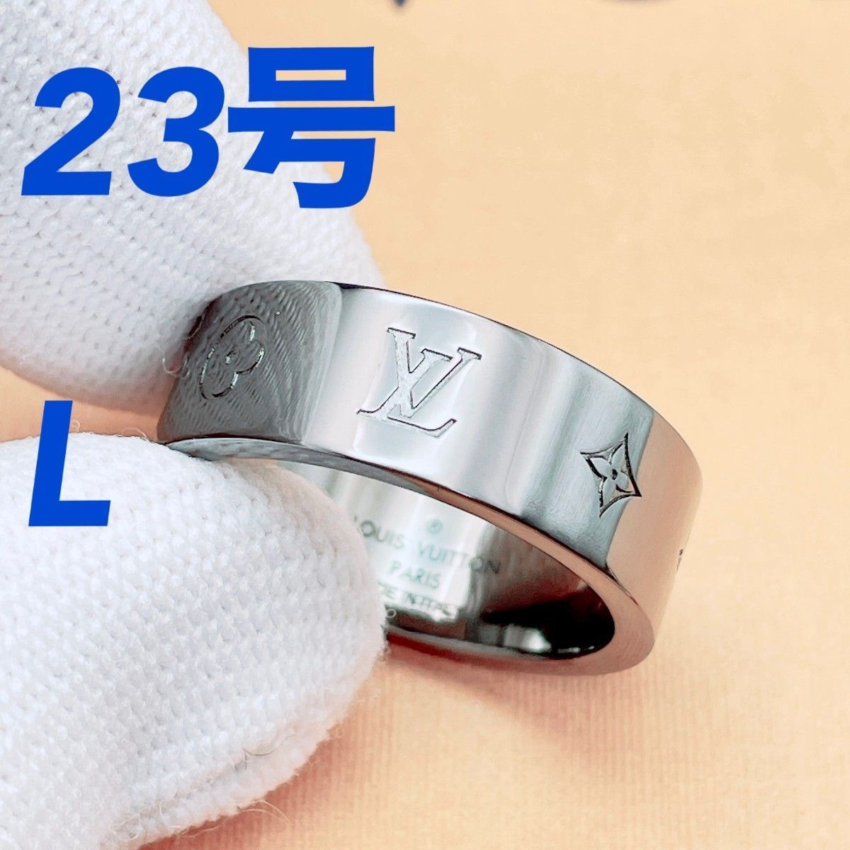 ルイ・ヴィトン リング・LV インスティンク 銀のみM005130B1255 ◇ルイヴィトン◇新品仕上済 LOUIS VUITTON M00514 リング LV