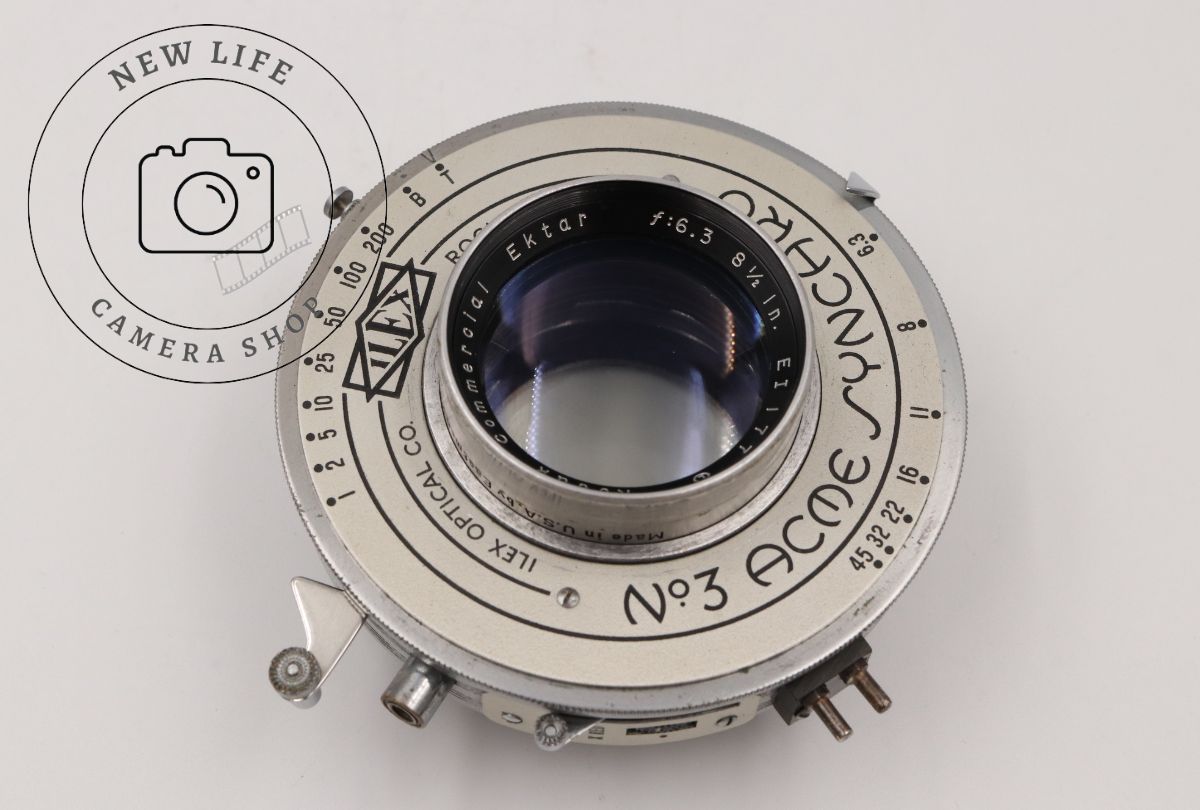 良上品☆KODAK COMMERCIAL EKTAR コマーシャル エクター 8 1/2inc F6.3 大判レンズ ###17494
