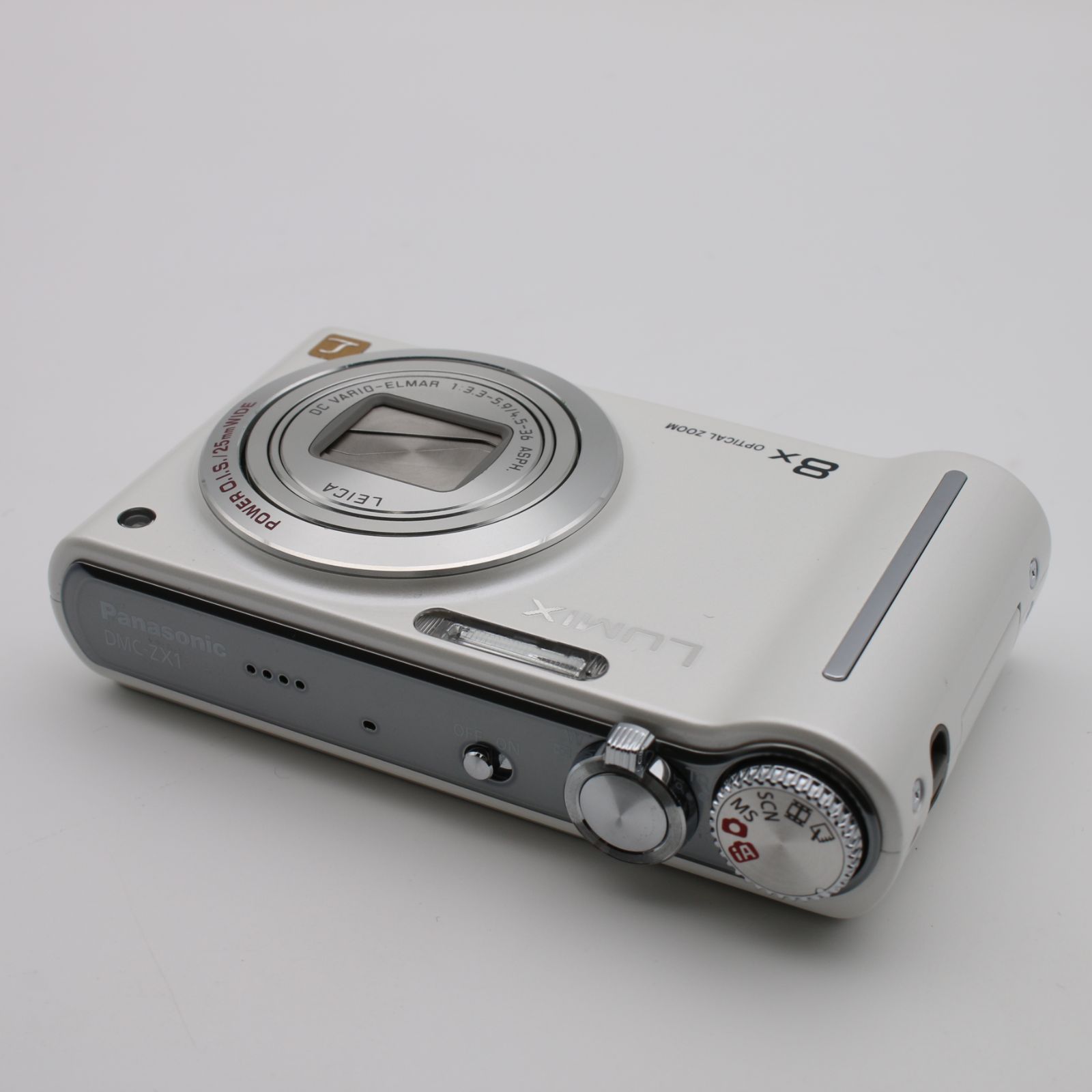極上品】 Panasonic LUMIX DMC-ZX1 ホワイト デジタルカメラ