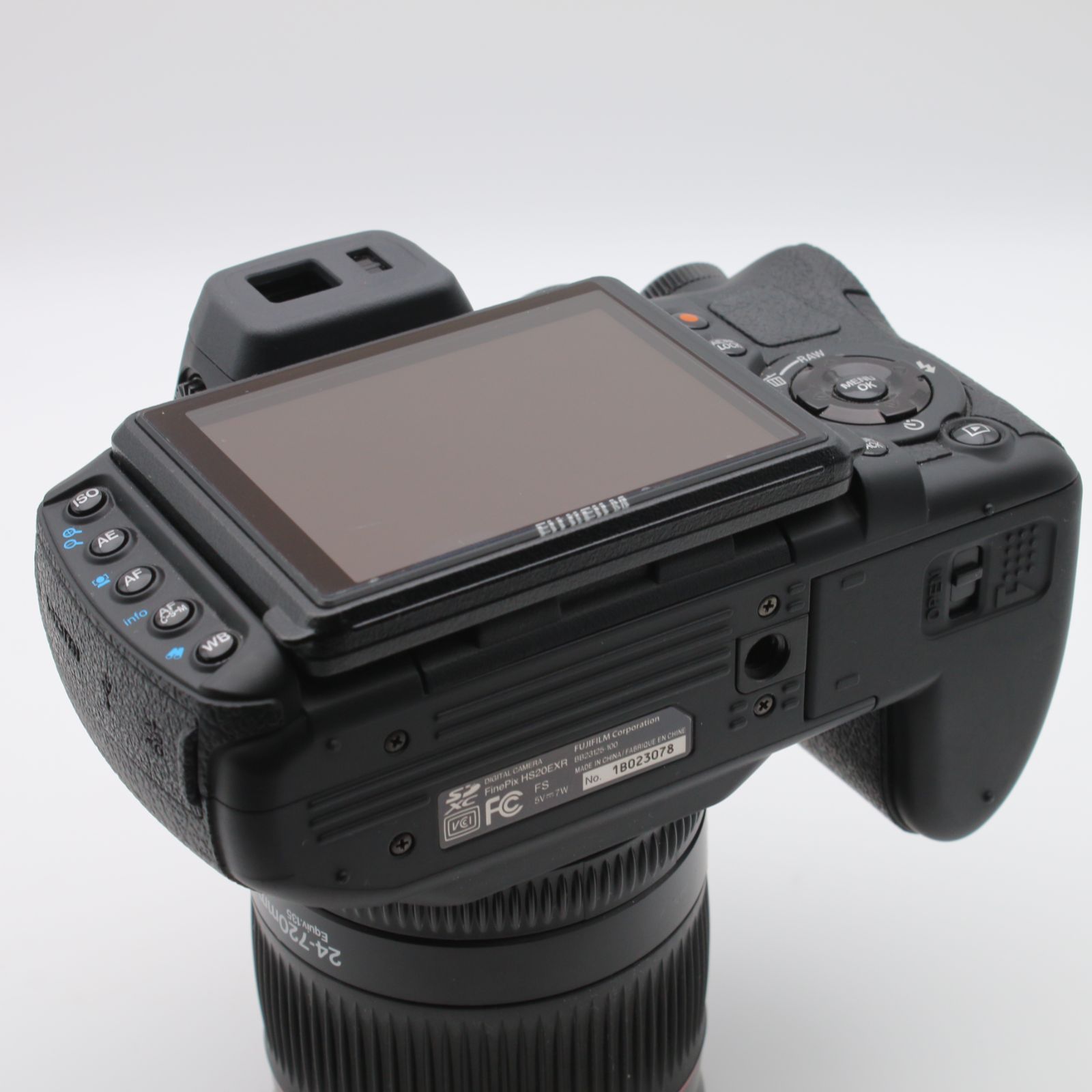 極上品】 FUJIFILM FinePix HS20EXR ブラック F FX-HS20EXR 1600万画素 