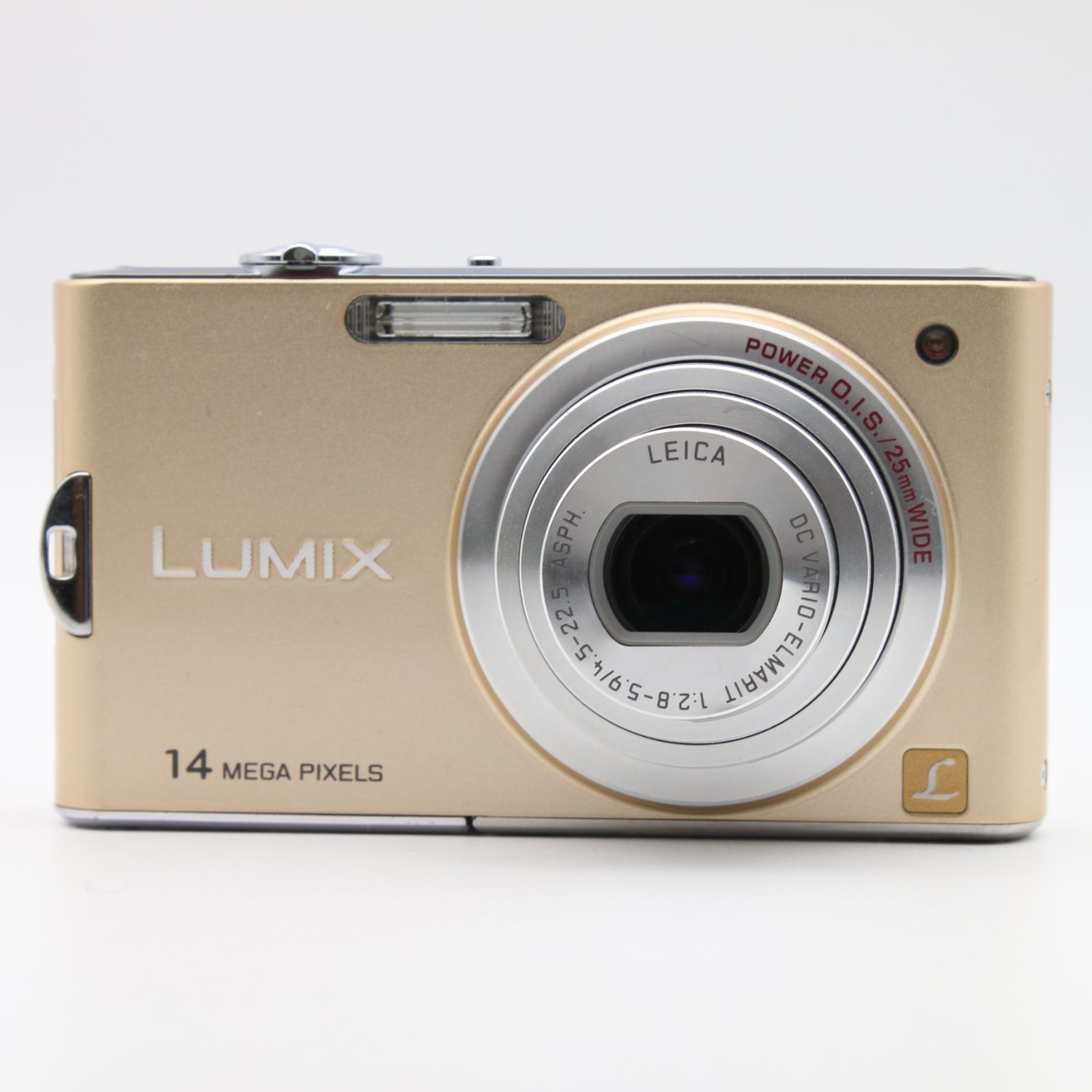 極上品】 Panasonic LUMIX DMC-FX66 ゴールド デジタルカメラ