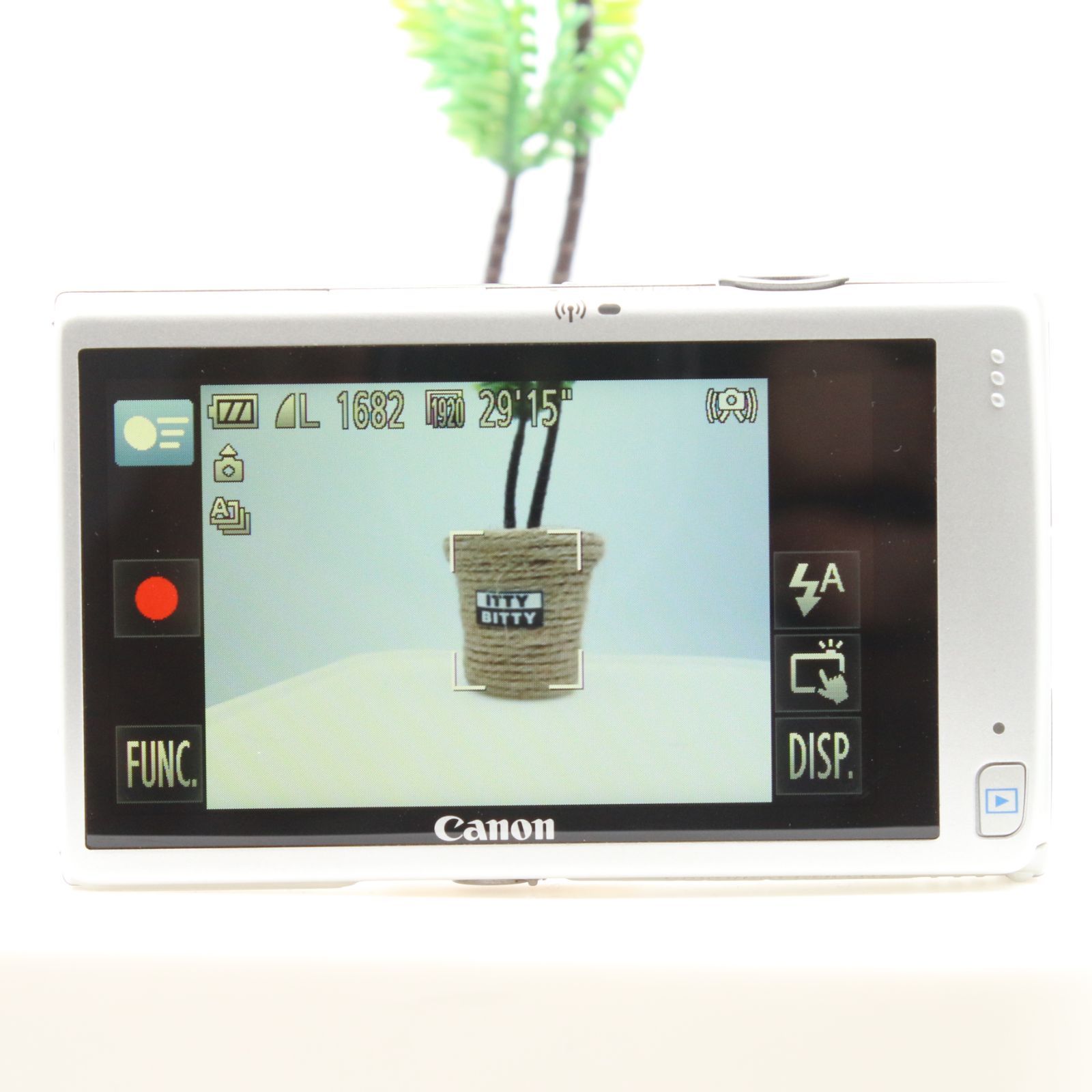 極上品】 Canon IXY 430F シルバー 1600万画素 光学5倍ズーム Wi-Fi