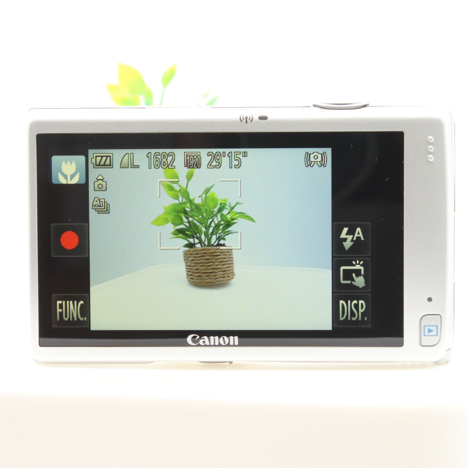 極上品】 Canon IXY 430F シルバー 1600万画素 光学5倍ズーム Wi-Fi