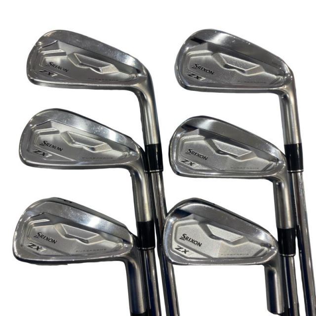 【中古】 ダンロップ SRIXON ZX7 Mk II 6S アイアンセット IR Dynamic Gold D.S.T (フレックスS) メンズ 男性用 右利き 右用 Cランク ゴルフクラブ
