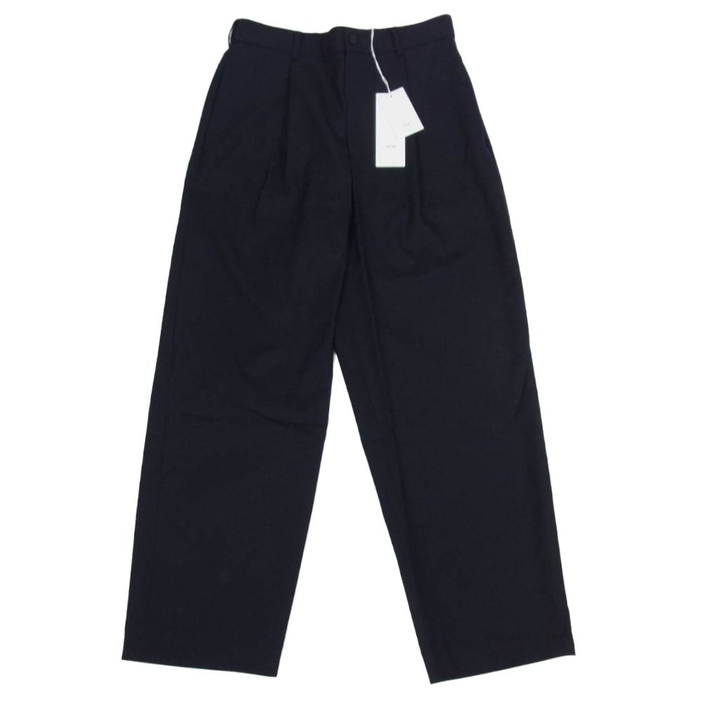 ATON エイトン PRAGGW0700 WOOL TORPICAL LOOSE FIT PANTS ウール