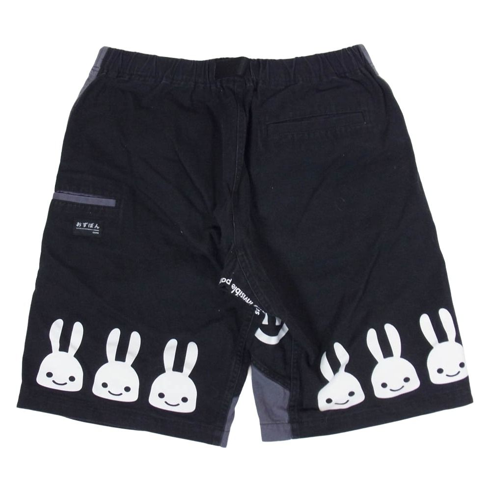 つ*り様 CUNE キューン 6連うさぎ 登山ショーツ ハーフパンツ オリーブ キューン CUNE 登山ショーツ うさぎ6連前後プリント クライミング