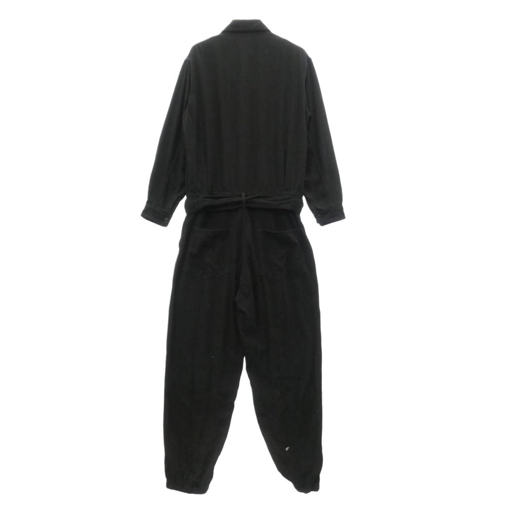COMOLI コモリ 25SS B01-01004 シルクネップ オールインワン ブラック 