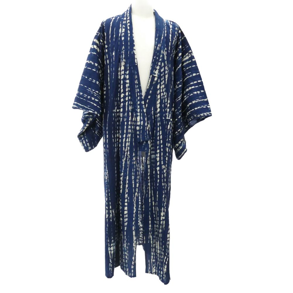 UNITED ARROWS ユナイテッドアローズ 1385-699-0168 UA M浴衣 竜巻絞り ブルー系【中古】