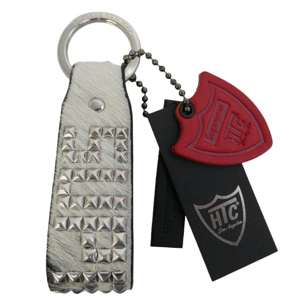 Supreme シュプリーム 23SS x HTC Hollywood Trading Company Studded Keychain スタッズ キーチェーン カウ マルチカラー系【新古品】【未使用】【中古】