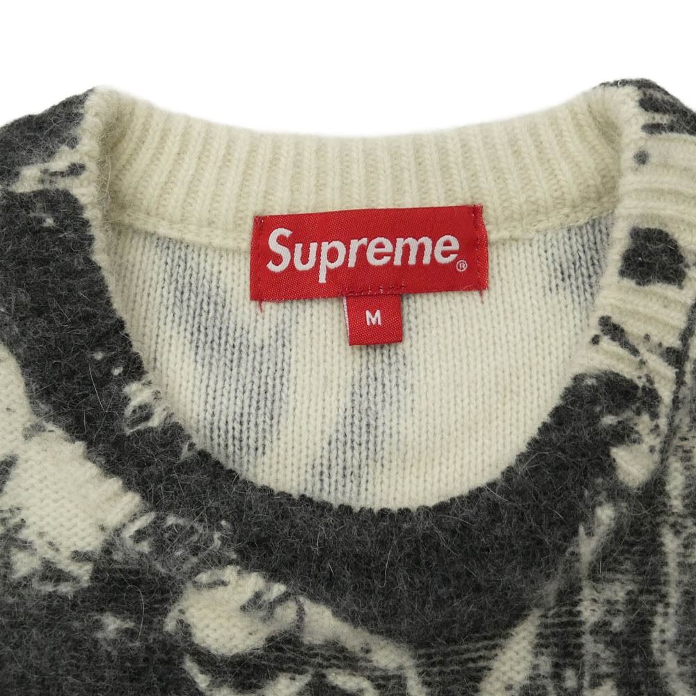 Supreme シュプリーム 21AW The Crow Sweater ザ クロウ セーター 総柄