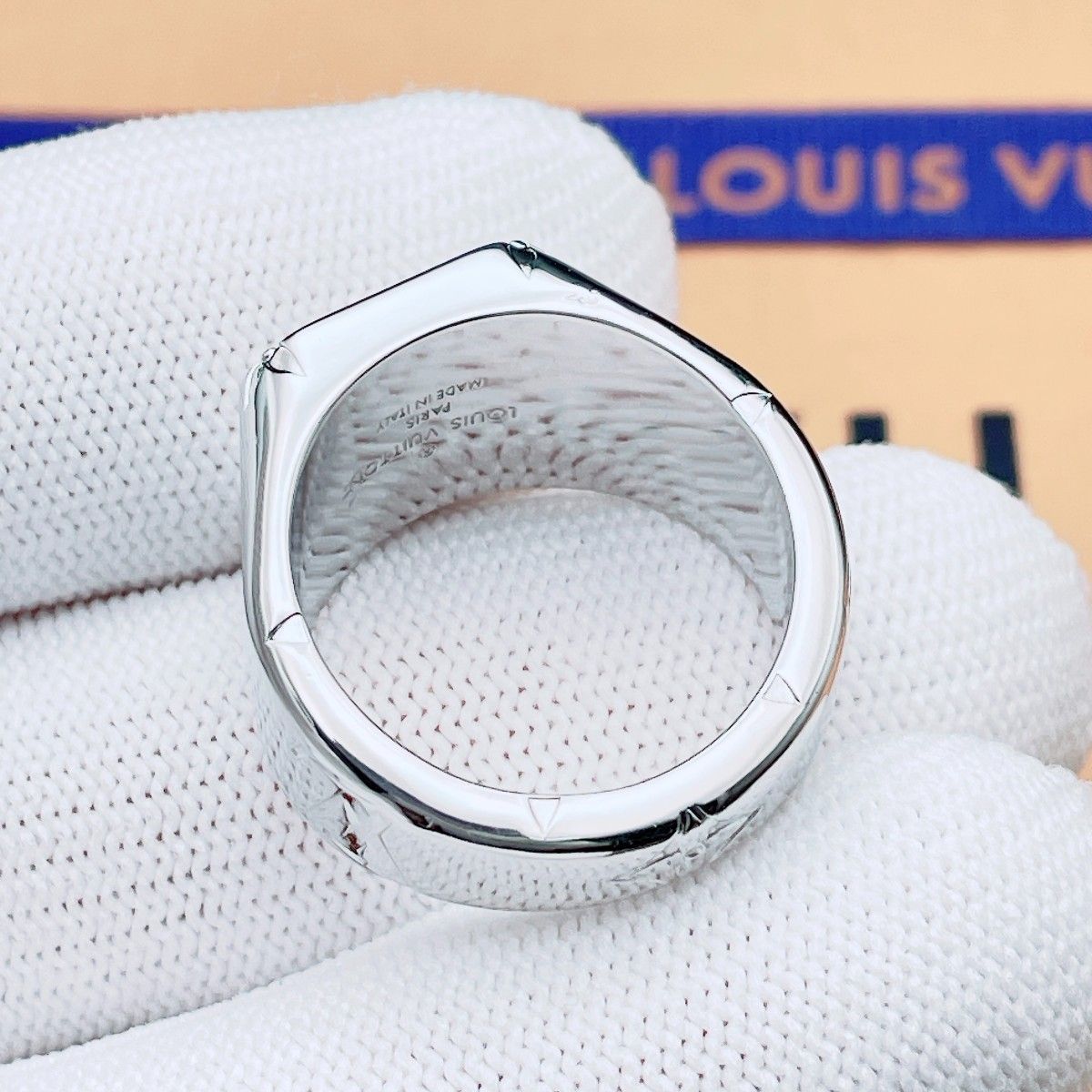 ◇ルイヴィトン◇新品仕上済 LOUIS VUITTON M62488 シグネット リング 
