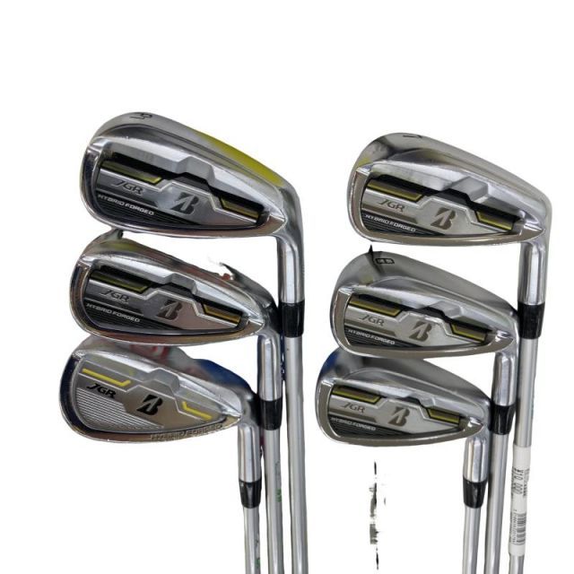 【中古】 ブリヂストン BRIDGESTONE JGR HYBRID FORGED 6S アイアンセット IR Air Speeder J J16-12I (フレックスその他) メンズ 男性用 右利き 右用 Cランク ゴルフクラブ