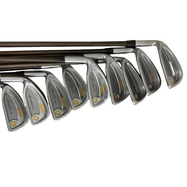 【中古】 本間ゴルフ LB-280 G NEW H＆F GNiメタル仕様 10S アイアンセット IR 2S FEATHER WEIGHT TITANIUM (フレックスその他) メンズ 男性用 右利き 右用 Cランク ゴルフクラブ