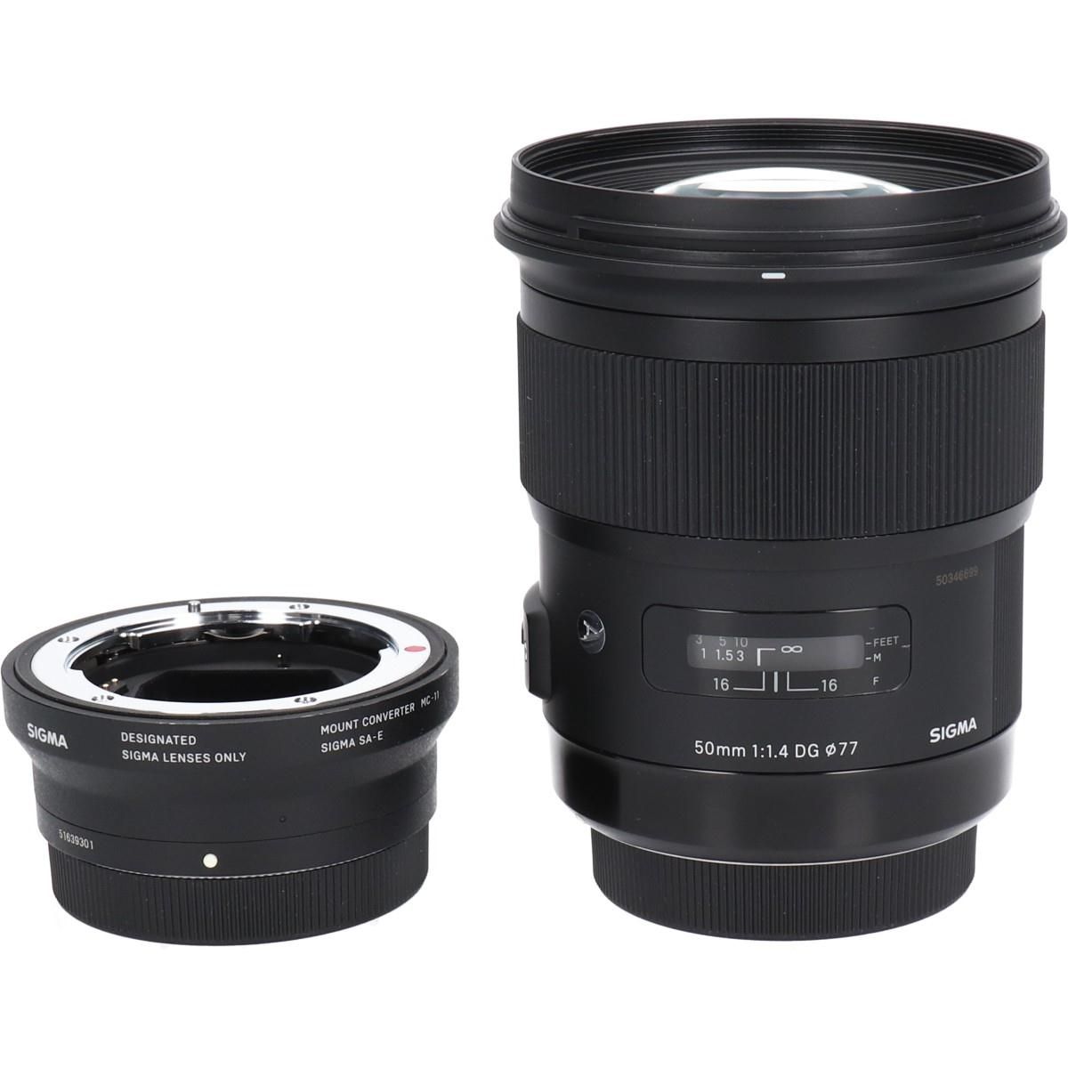 ＳＡ５０ｍｍ　Ｆ１．４ＤＧ＋ＭＣ－１１（ソニーＥ用）