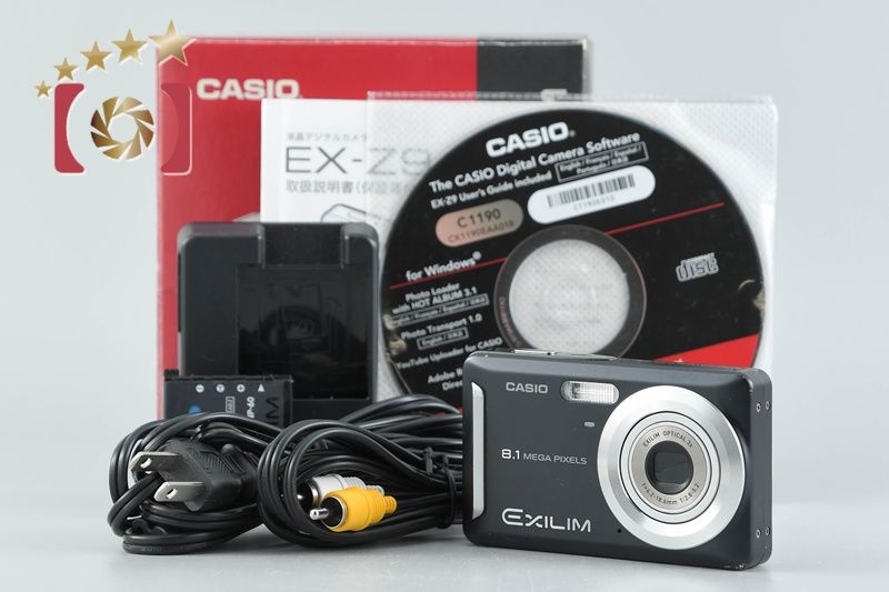 Casio カシオ EXILIM ZOOM EX-Z9 コンパクトデジタルカメラ 元箱付き