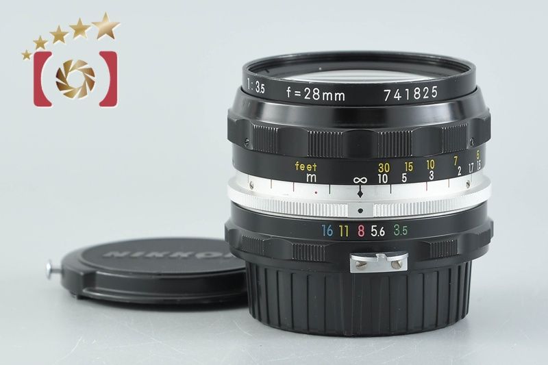 【中古】Nikon ニコン NIKKOR-H Auto 28mm f/3.5