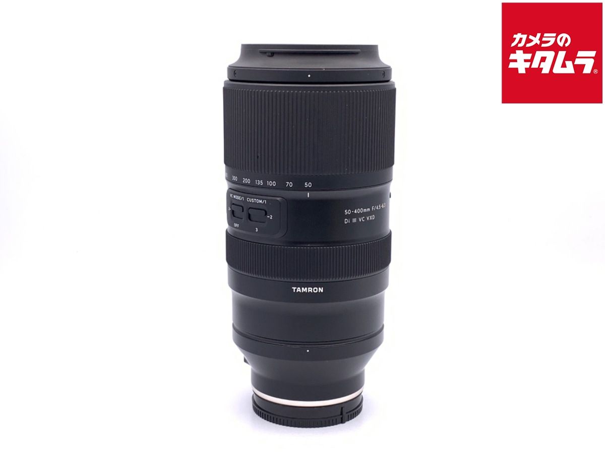 【中古】 【並品】 タムロン 50-400mm F/4.5-6.3 Di III VC VXD ソニー Eマウント用(Model A067)