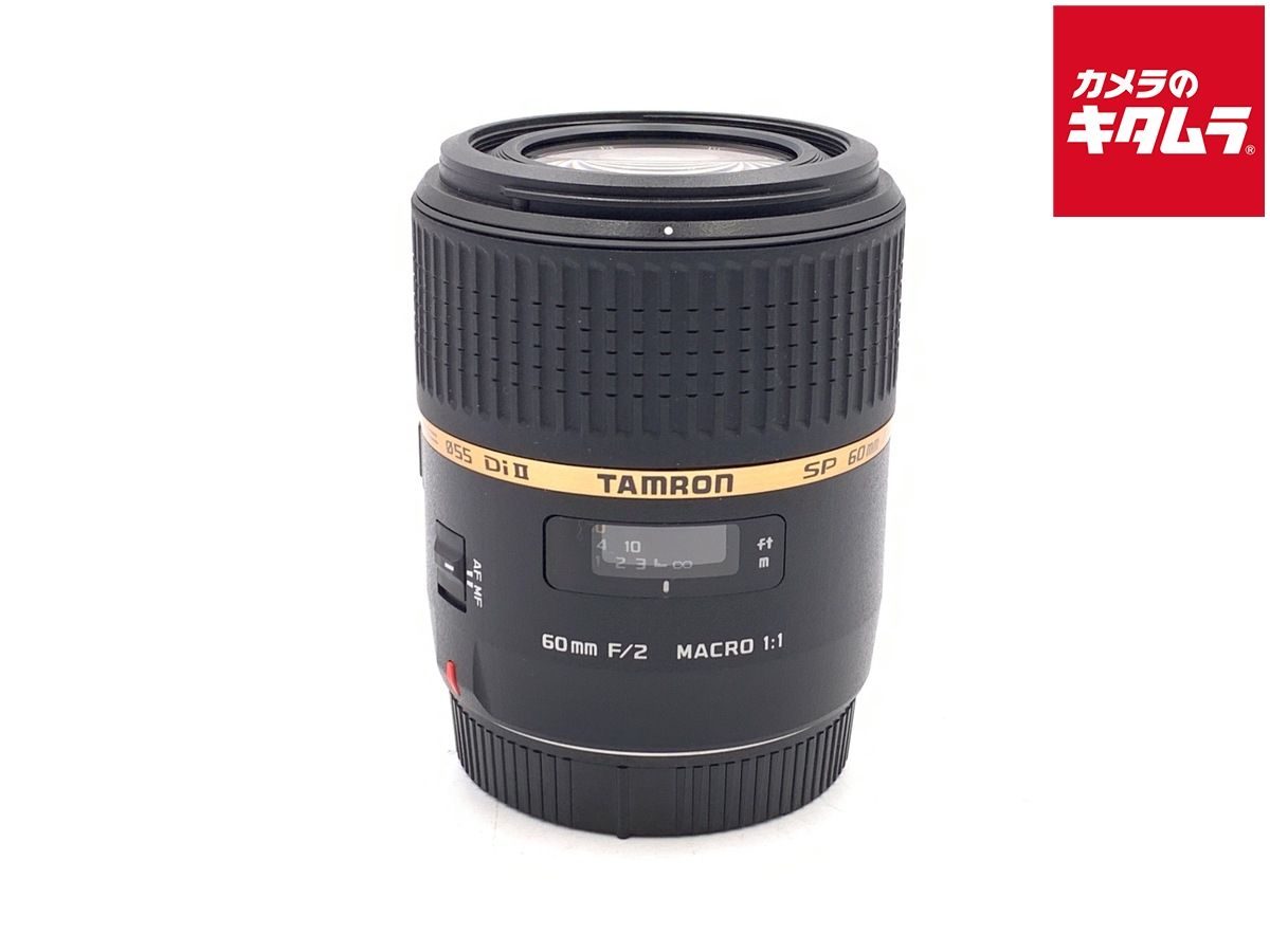 【中古】 【良品】 タムロン SP AF60mmF2マクロ Di II キヤノン用（Model G005E）