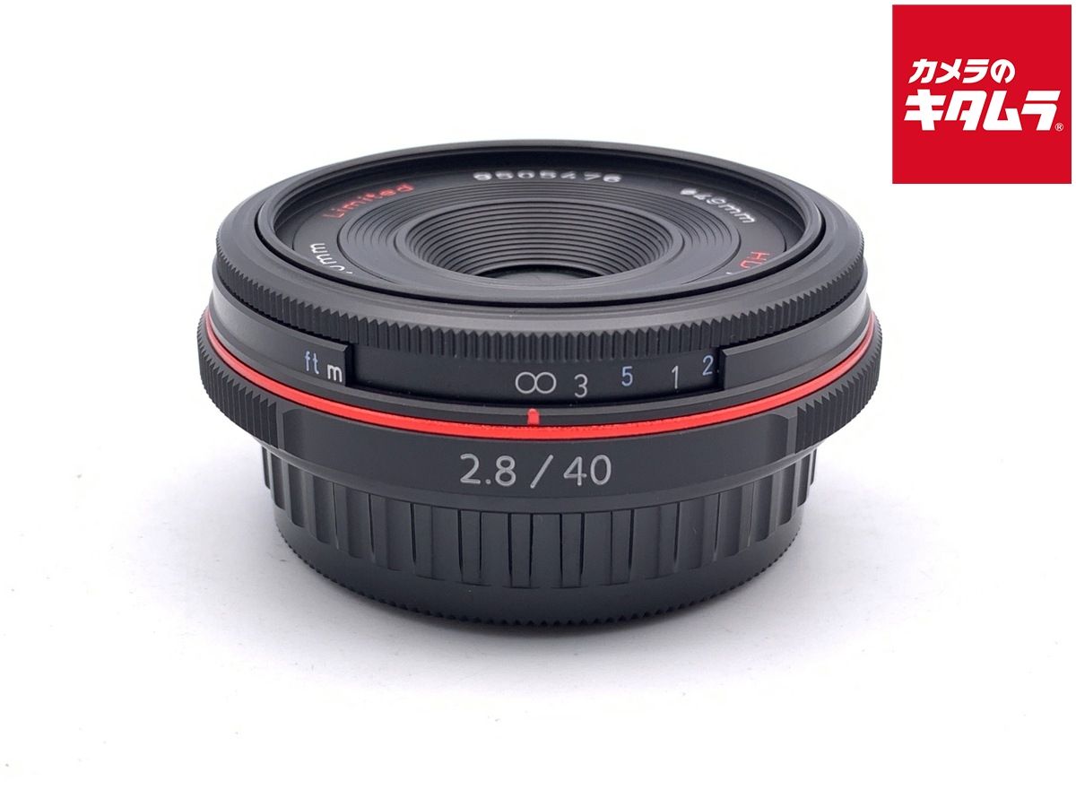 【中古】 【良品】 ペンタックス HD PENTAX-DA 40mm F2.8 Limited ブラック