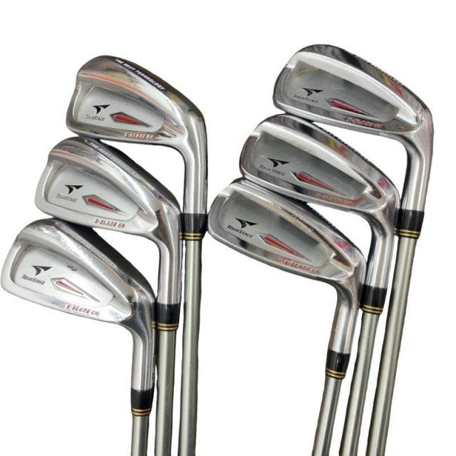 【中古】 ブリヂストン TOURSTAGE X-BLADE GR 6S アイアンセット IR XB-65 (フレックスS) メンズ 男性用 右利き 右用 Dランク ゴルフクラブ 11,397円