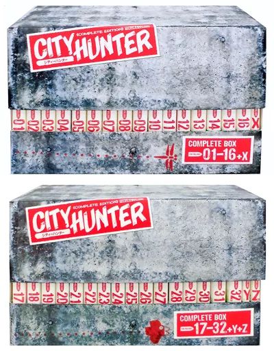 【中古】その他コミック シティーハンター Complete Edition 全32巻+X+Y+Z(35巻セット) BOX2種付