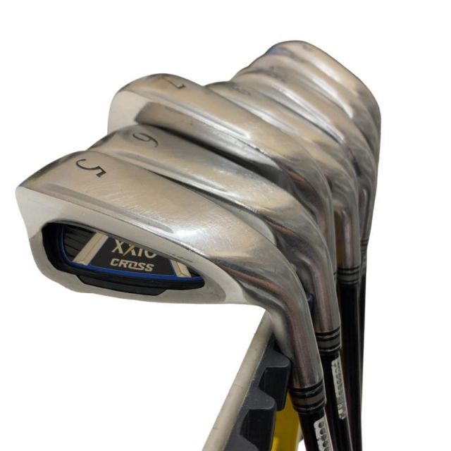 【中古】 ダンロップ XXIO CROSS 9S アイアンセット IR XXIO MH1000 (フレックスR) メンズ 男性用 右利き 右用 Dランク ゴルフクラブ