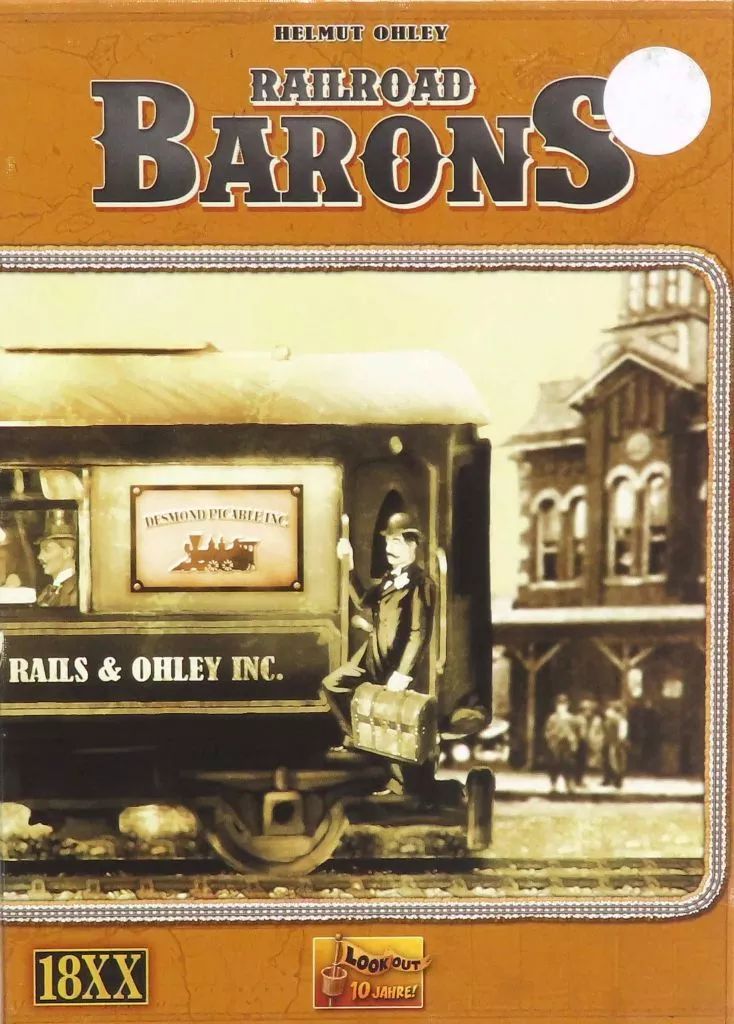 [Used] Board game Railroad Barons (Railroad Barons)