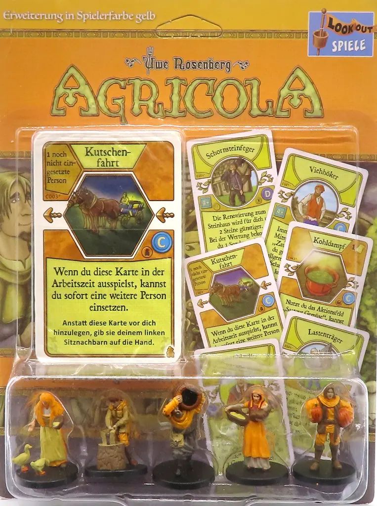 中古】ボードゲーム アグリコラ・ゲーム・エキスパンション： イエロー