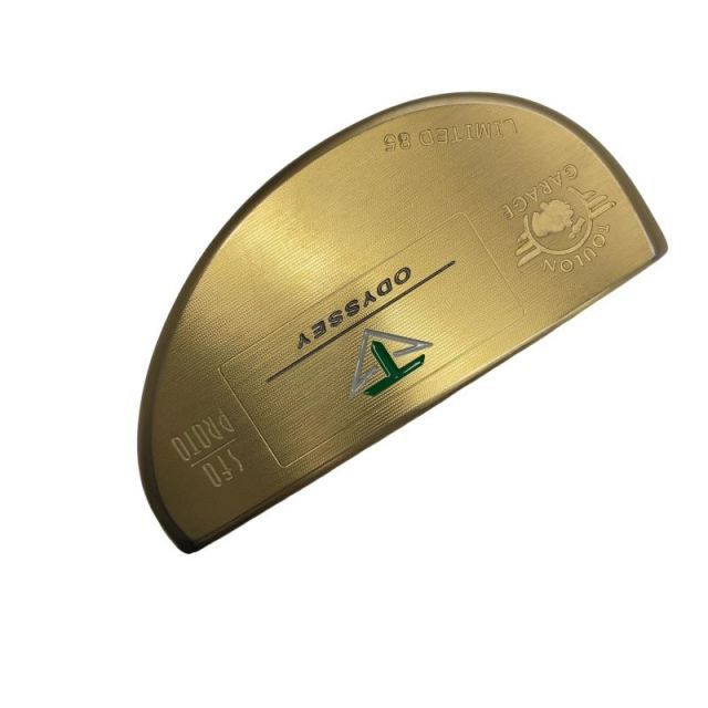 【中古】 オデッセイ TOULON GARAGE SFO PROTO ゴールド(CE限定) 34インチ パター PT スチール (フレックスその他) メンズ 男性用 右利き 右用 Cランク ゴルフクラブ
