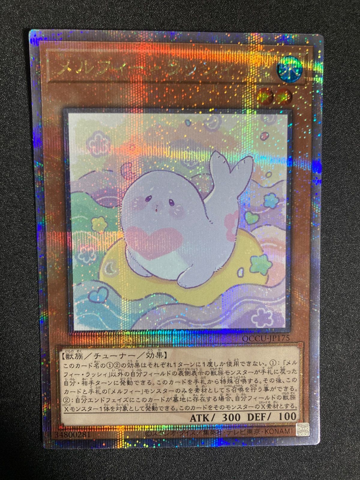 BF0518_ 遊戯王 メルフィーラッシィ 25th シークレット クオシク