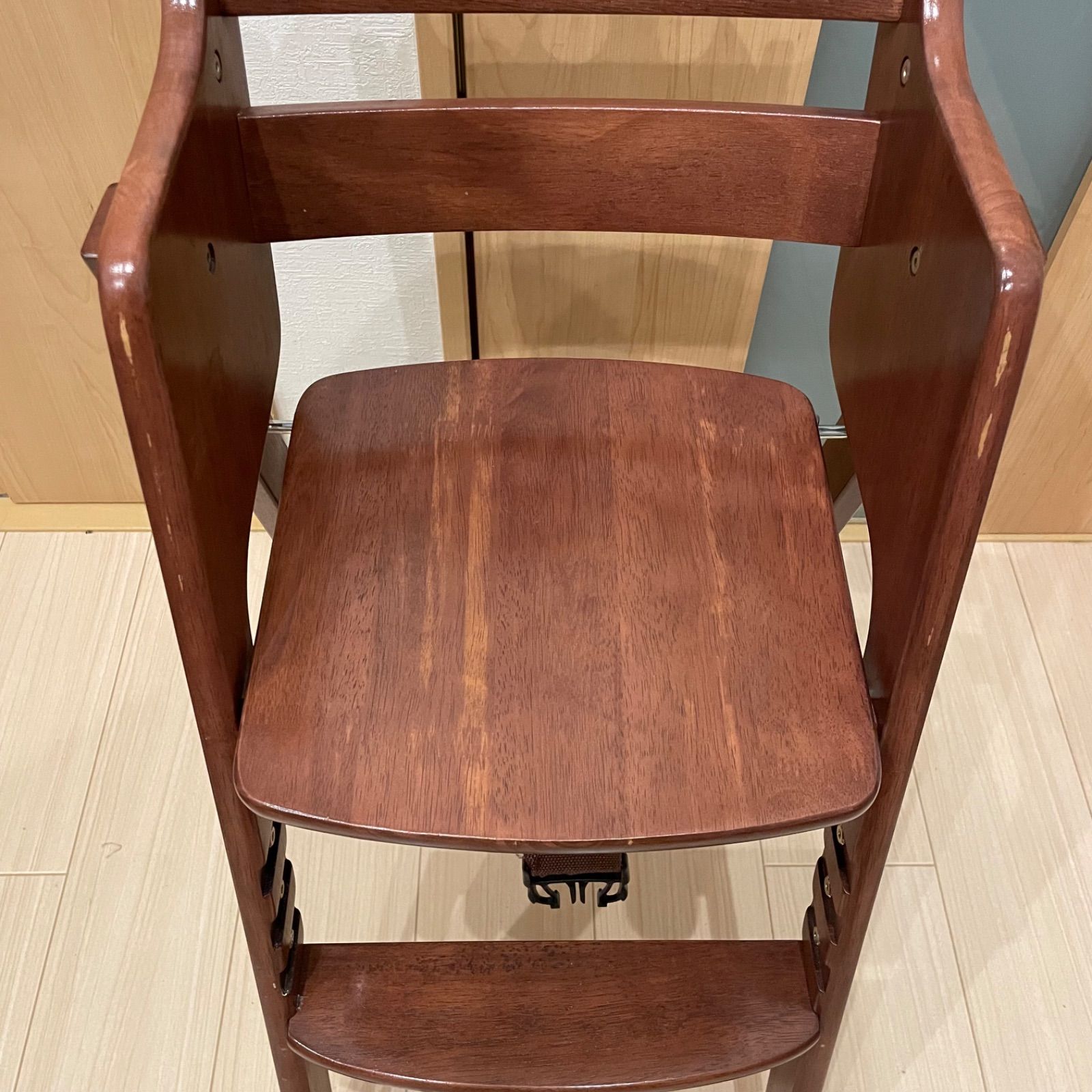 KATOJI カトージ 木製ハイチェア 22312 折りたたみ式 ベビーチェア 