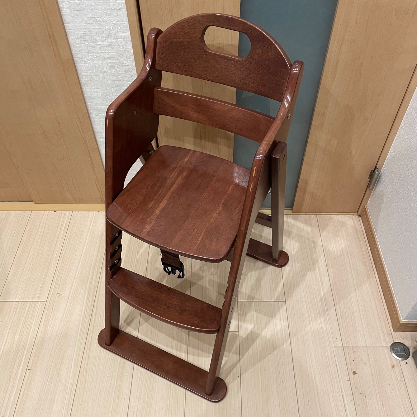 KATOJI カトージ 木製ハイチェア 22312 折りたたみ式 ベビーチェア 