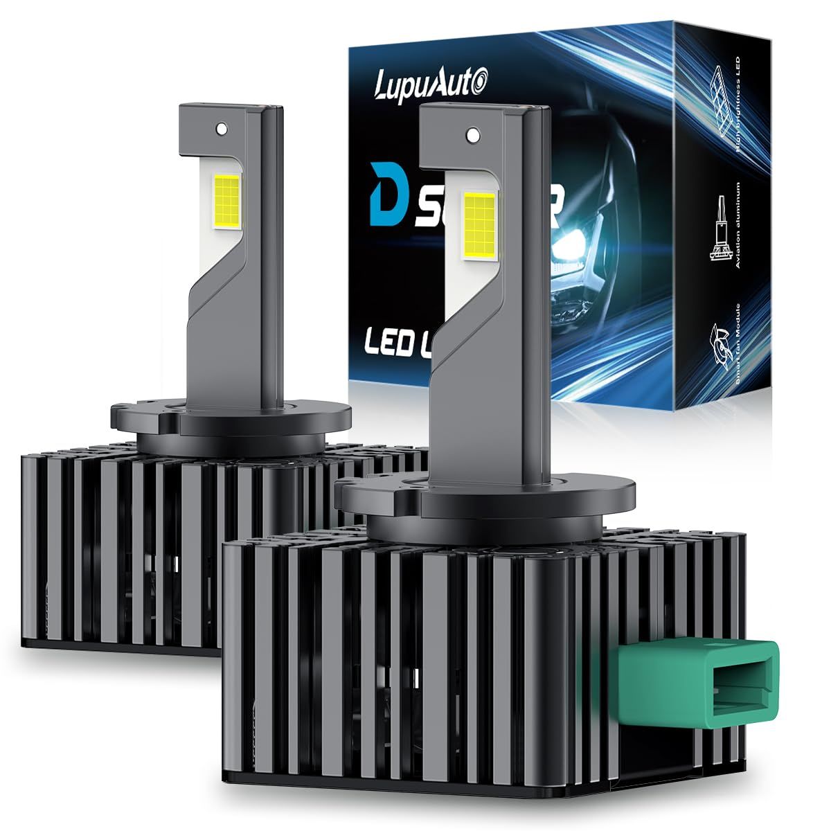 40000LM超高輝度＆輸入車対応】D3S D3R LED ヘッドライト キャンセラー 