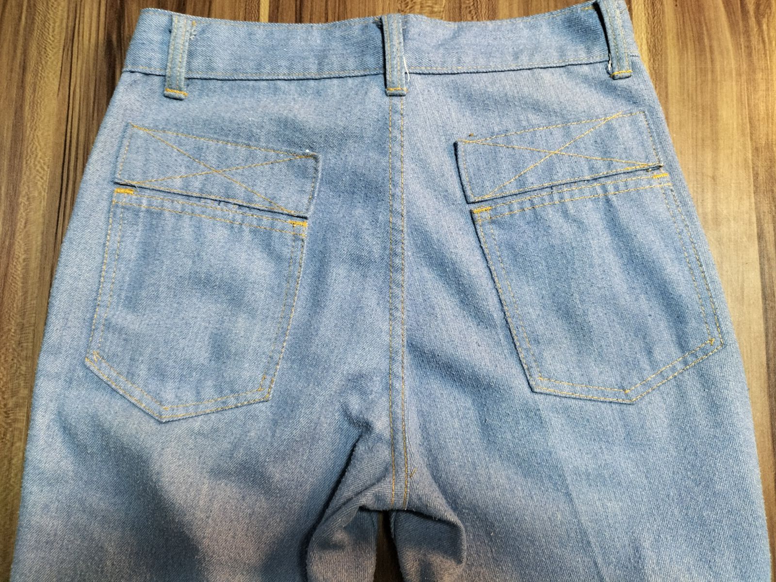 メンズ 70s vintage sears ベルボトム フレアデニム ウエスタン