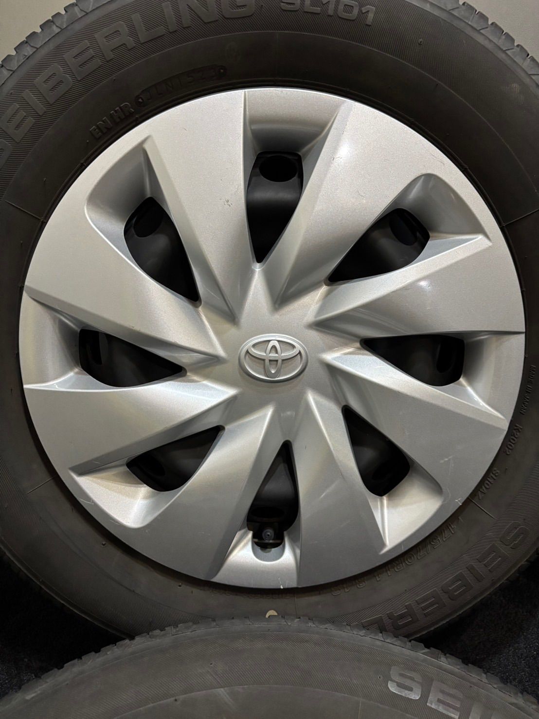 ☆175/70R14 SEIBERLING/SL101 23年製 トヨタ 純正 スチール 14インチ