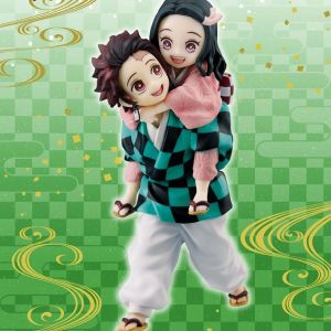 鬼滅の刃　一番くじ ふめつのきずな A賞 竈門炭治郎&禰豆子 竈門炭治郎＆禰豆子 フィギュア「一番くじ 鬼滅の刃 ～ふめつのきずな