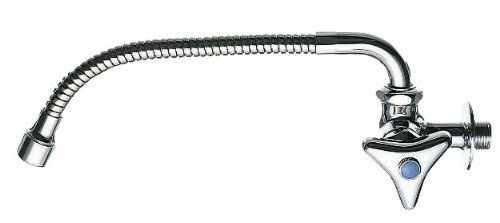 新品 SANEI(サンエイ) 【ベンリー横形自在水栓】 呼び13 パイプ長さ300mm A28A3-13