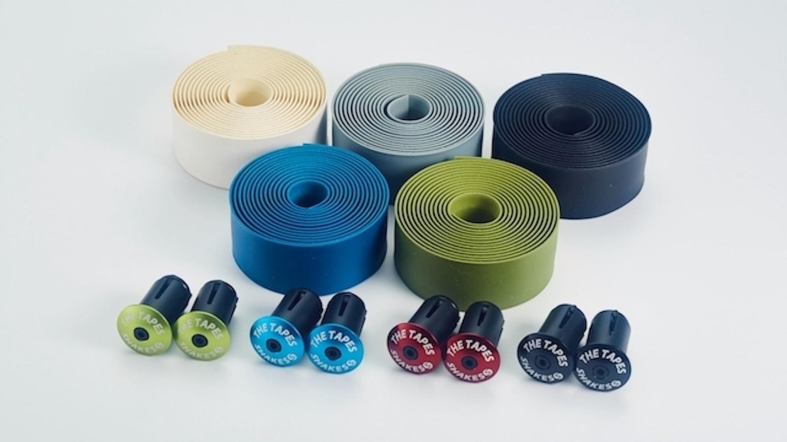 新品 SHAKES (シェイクス) SHAKES THE TAPES グレー/エンドキャップ レッド（片側1800mm、幅／30mm、厚さ1.8mm）