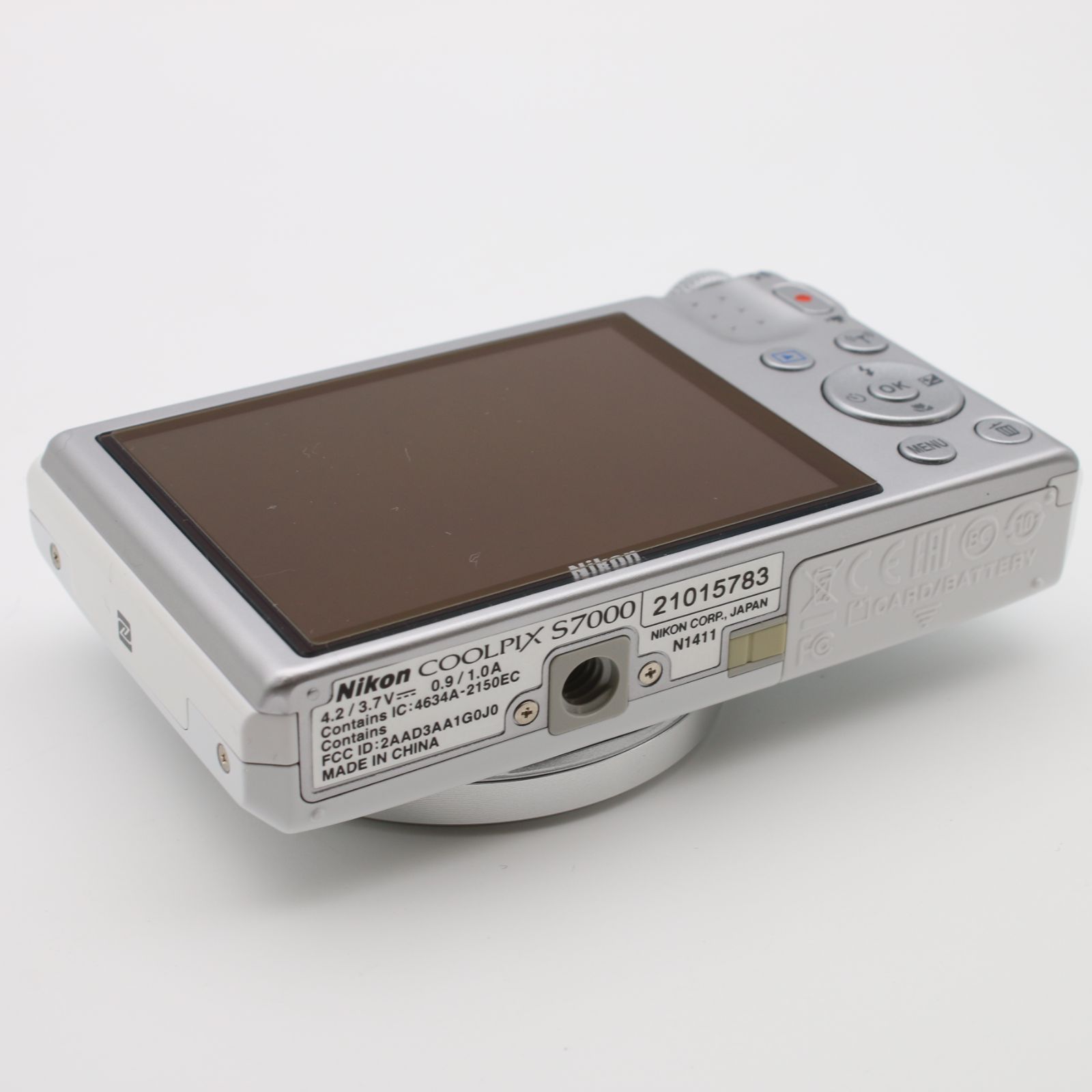 極上品】 Nikon COOLPIX S7000 ホワイト 20倍ズーム 1605万画素