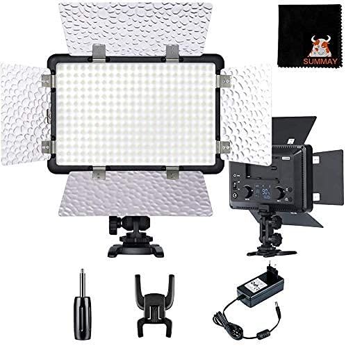 新品 GODOX LF308Bi LEDスタジオ定常光 ストロボ兼用 308個電球 2.4Gワイヤレス 輝度 色温度調整可能 マクロ撮影、結婚式撮影、インタビュー照明、静物撮影、ビデオ撮影などに最適（2色温度版）