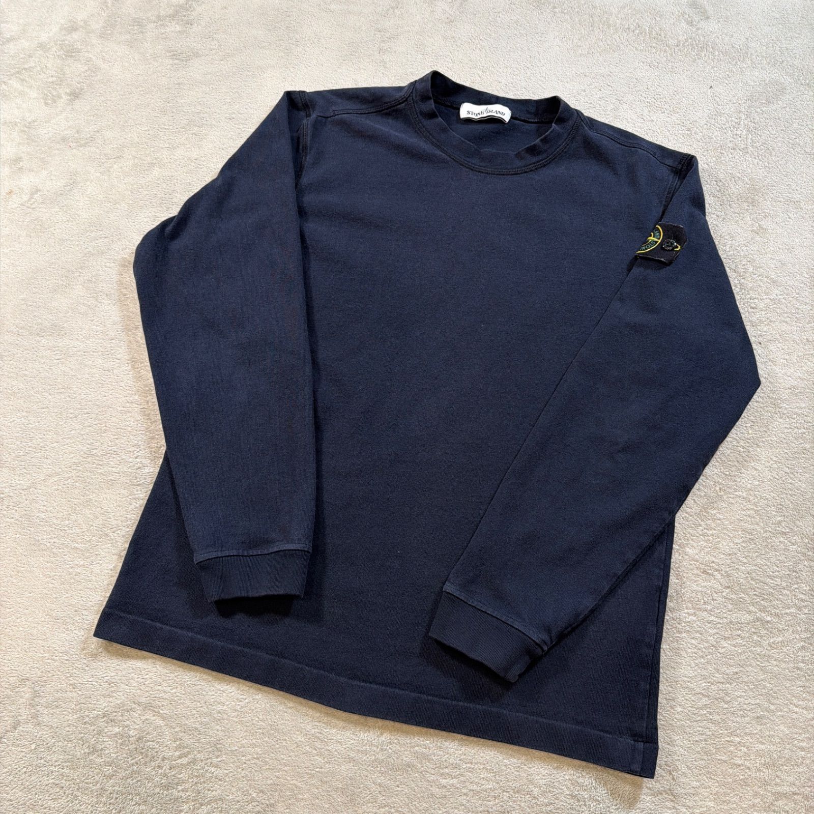 STONE ISLAND ブルー 長袖 Tシャツ 【公式通販】