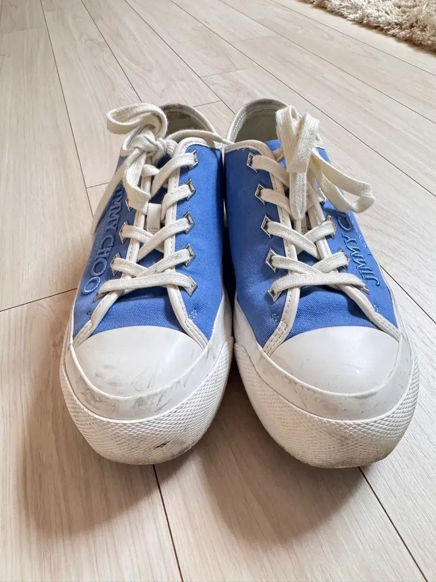 Jimmy Choo ジミーチュウ ブルー スニーカー