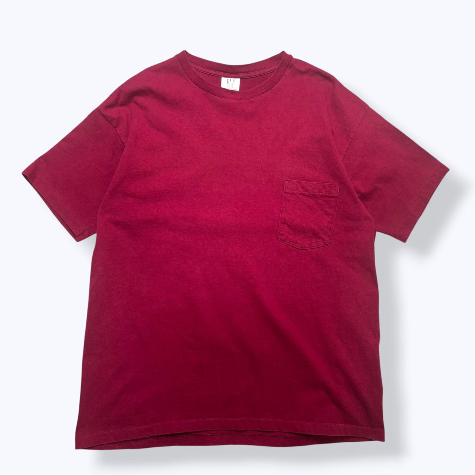 90s OLD GAP Blank Pocket T-Shirts Made in USA 【XL】 90年代 oldgap