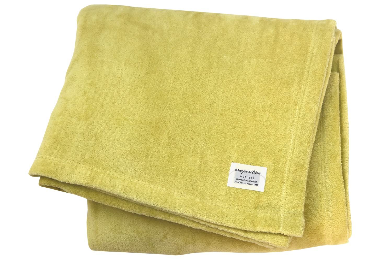 新品 DDintex ディーディーインテックス タオルケット シャーリングコットン レモン 90×140cm [日本産綿 使用]