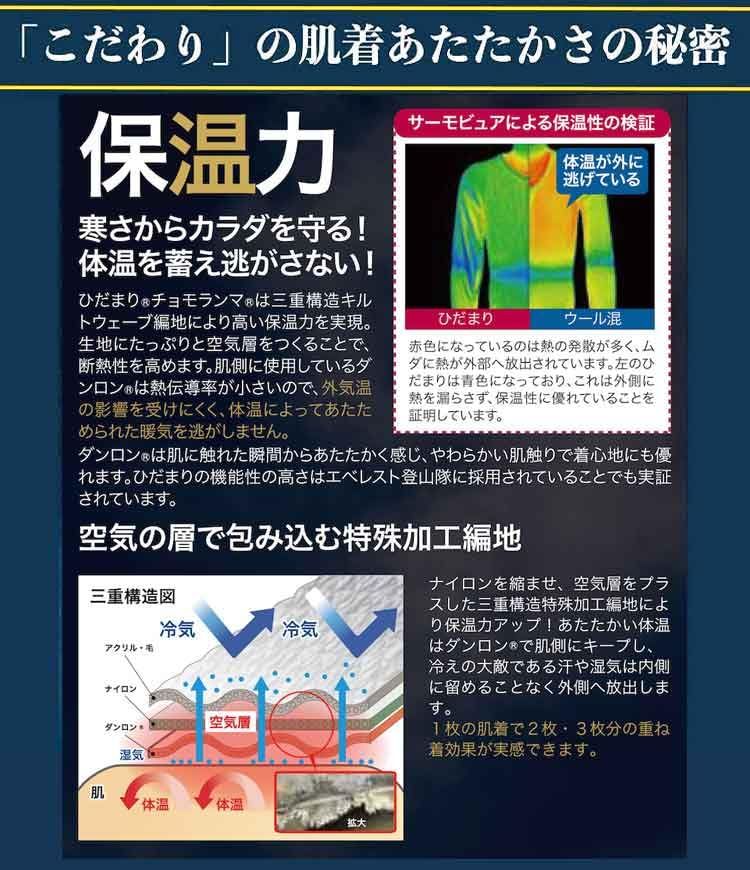 新品 [サットサット] チョモランマひだまり 長袖インナー 肌着上のみ メンズ/レディース Ｍ～ＬＬ サイズ 洗剤ＪＯＥ３０ｇ×2個付 防寒インナー 健康肌着 防寒肌着 (レディース ＬＬサイズ)