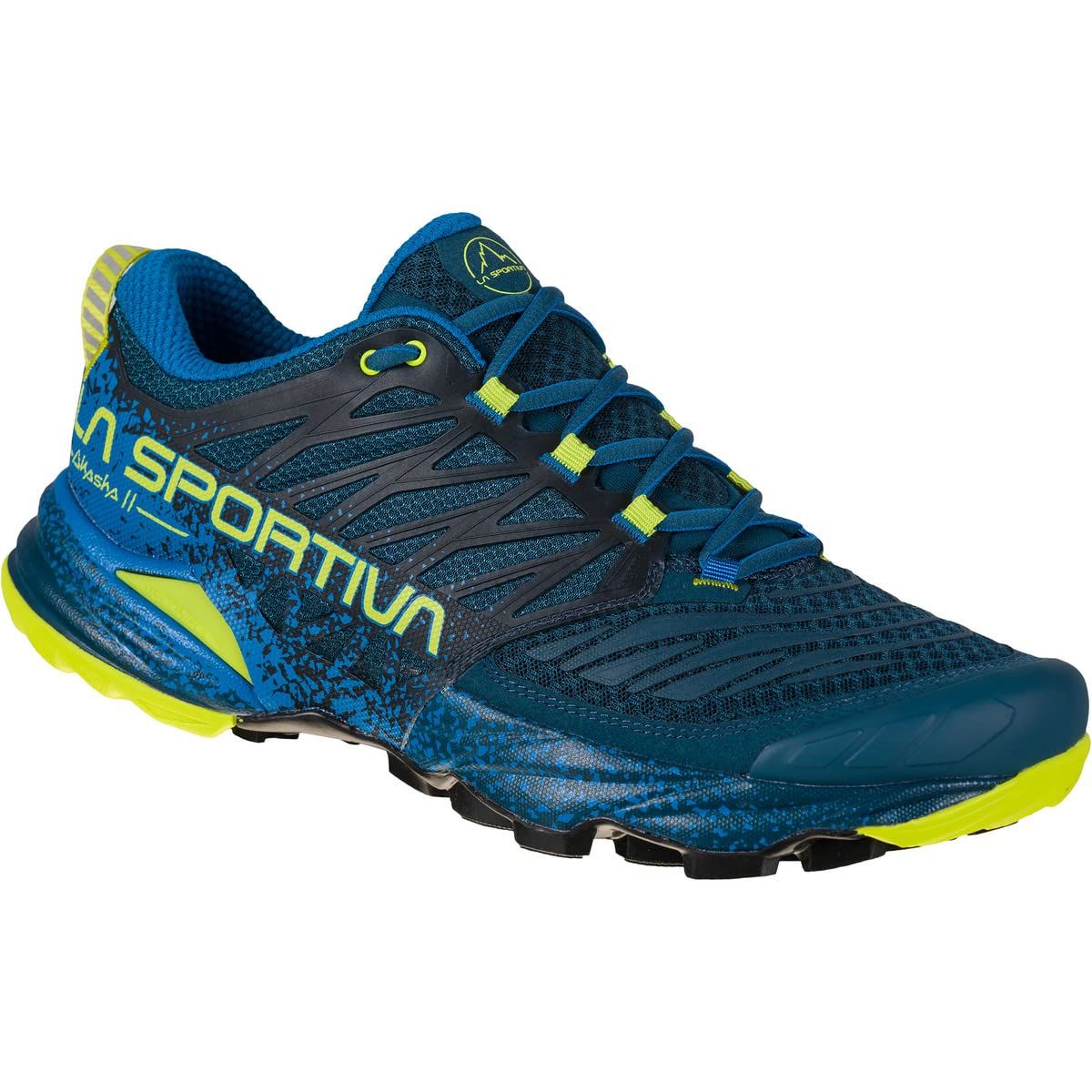 新品 [La Sportiva] スポルティバ アカシャ２男性用 56A639729 ストームブルー×ライムパンチ Akasha II Akasha II Storm Blue/Lime Punch 40