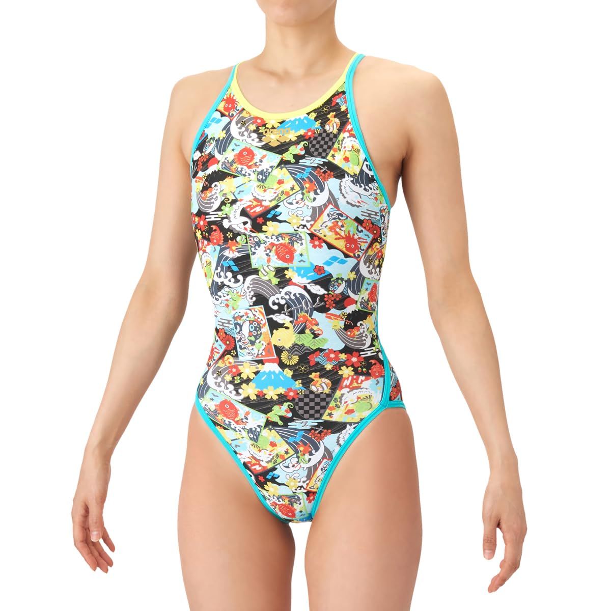 新品 arena(アリーナ) 競泳水着 トレーニング用 レディース 【TOUGHSUIT】 Sサイズ 水泳 スイミング 耐久性 練習用 トレーニング向け ワンピース AS6SWM36L